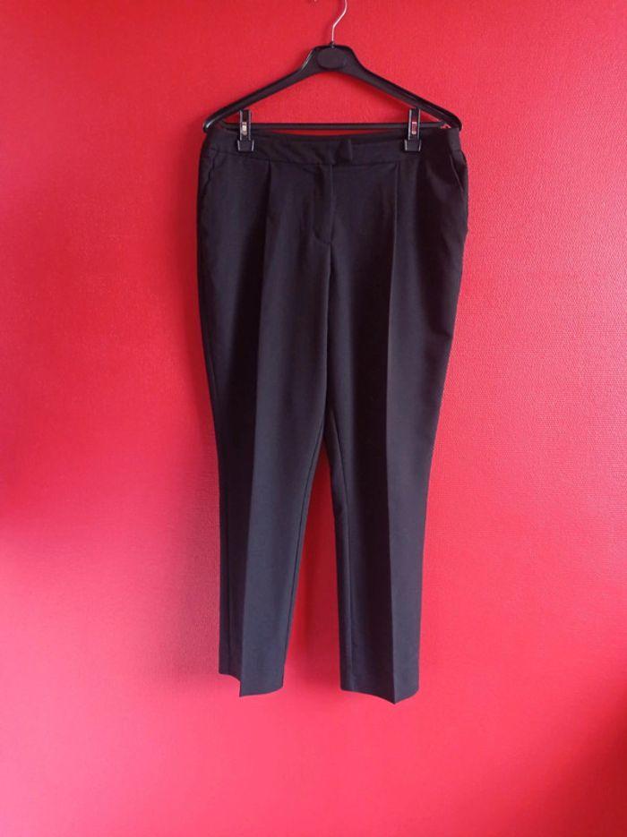 Pantalon Habillé femme Noir Taille 40 - photo numéro 2