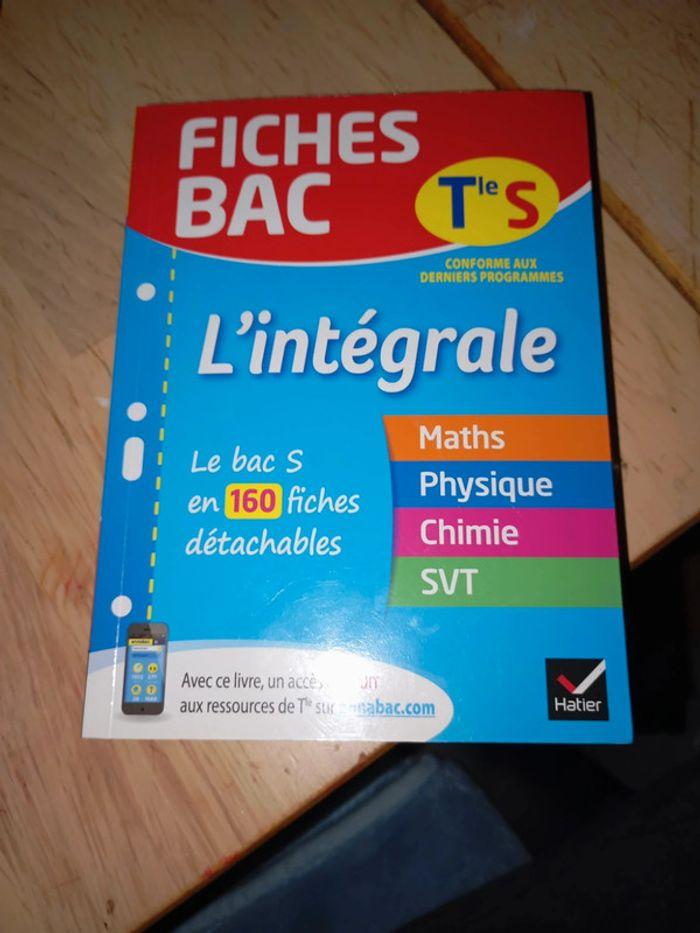 Fiche bac neuf tle s - photo numéro 1