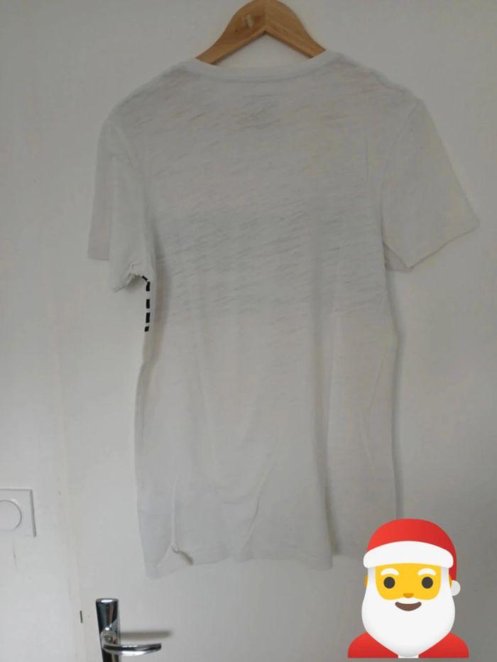 Tee shirt Quicksilver XS blanc - photo numéro 4