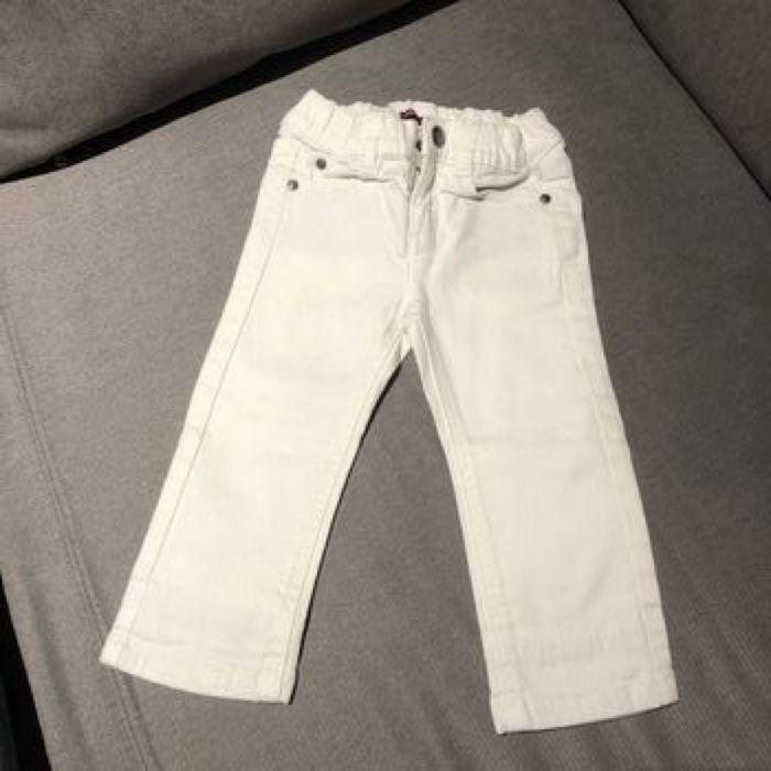 Pantalon blanc jacadi - photo numéro 1