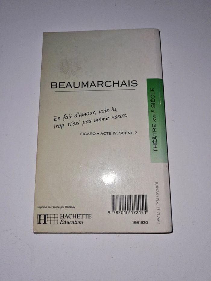 Livre Beaumarchais - photo numéro 2