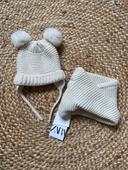 Bonnet et snood en tricot