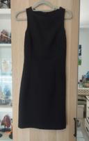 Robe d'été chic noir - Taille unique = Taille S 36