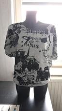 Blouse courtes manches paris