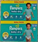 Gros lot 2 cartons pampers taille 5