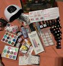 Kit complet manucure semi permanent + ponceuse + 30 vernis