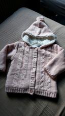 Gros gilet/veste bébé fille 9 mois Kiabi