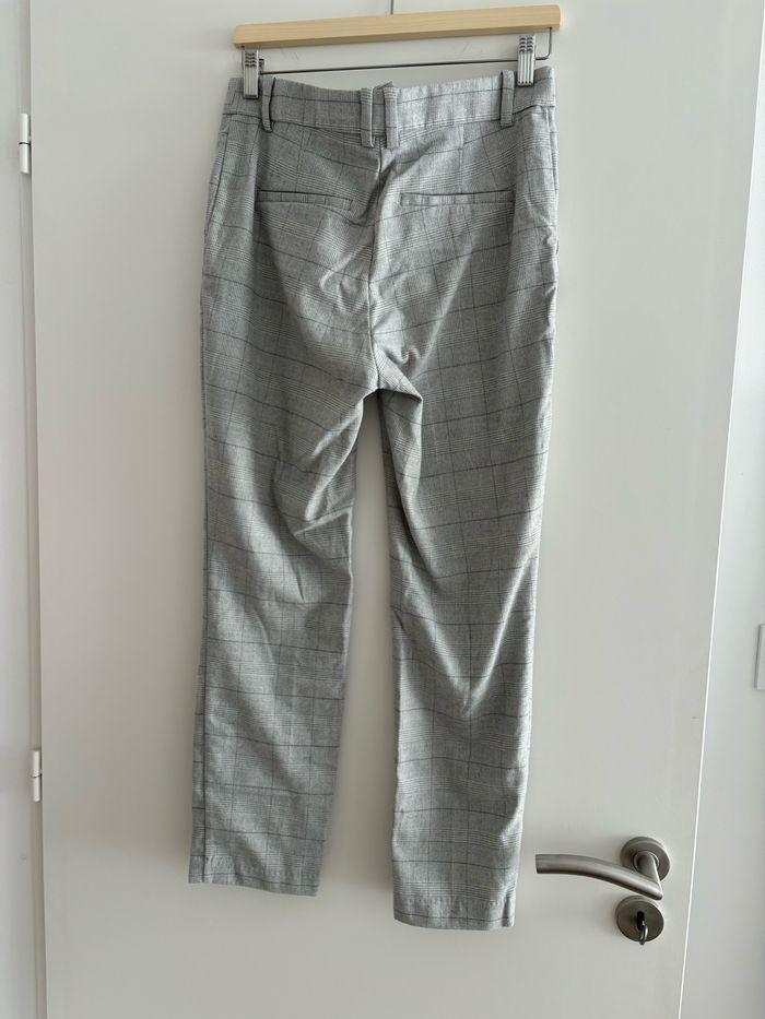 Pantalon gris à carreaux - photo numéro 2