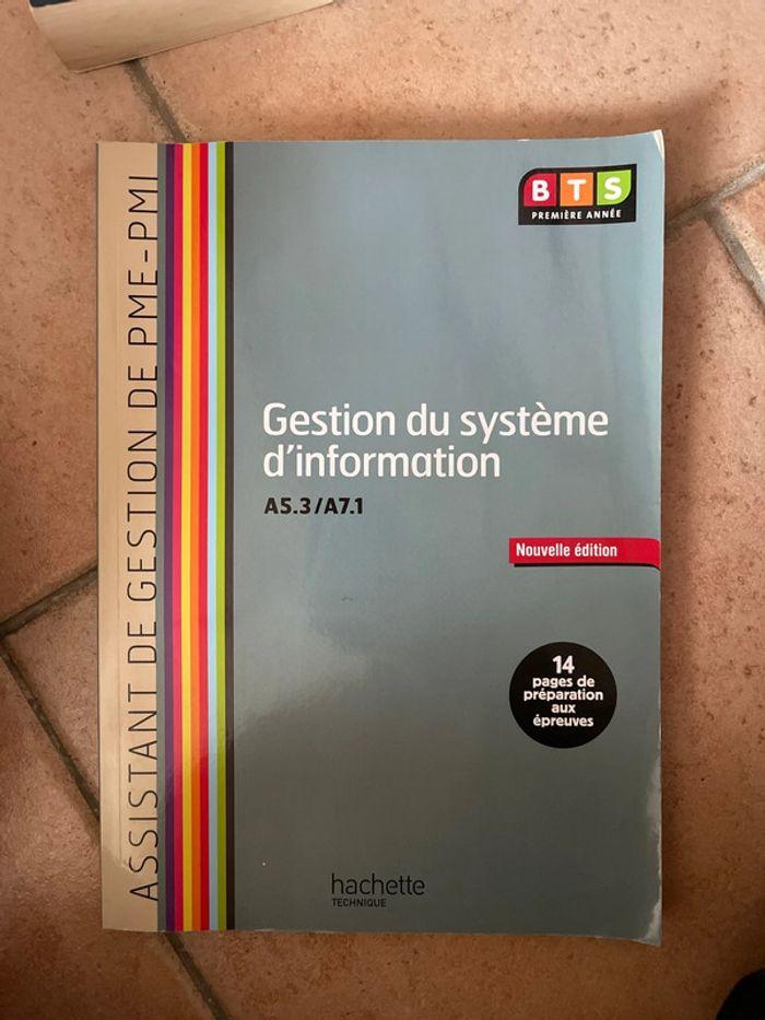 Livre BTS assistante de gestion