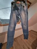 Jean cache cache taille 38