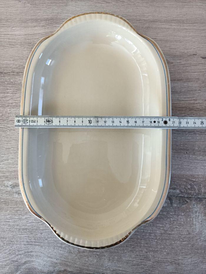 Plat porcelaine Boch vintage - photo numéro 6