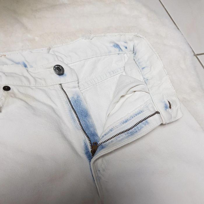 Jean Levi's 581 W27 L32 Made in USA Blanc - photo numéro 15