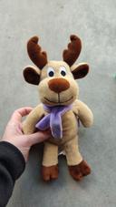 Peluche Réne de Noël