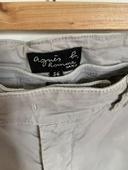 Pantalon Agnès B. Gris