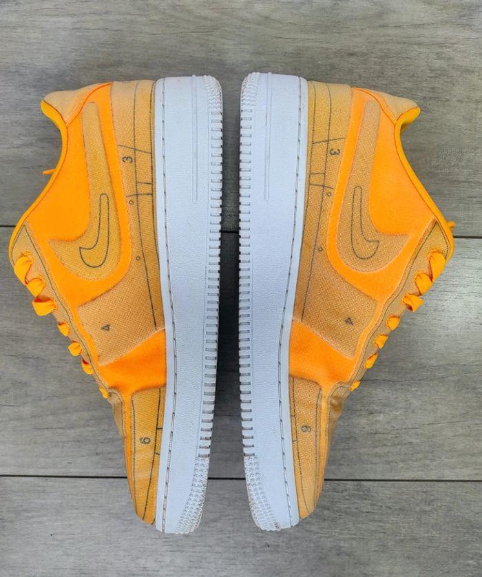 Nike Air Force 1 low Blueprint Laser Orange pointure 41 comme neuves - photo numéro 2