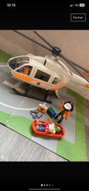 Hélicoptère playmobil