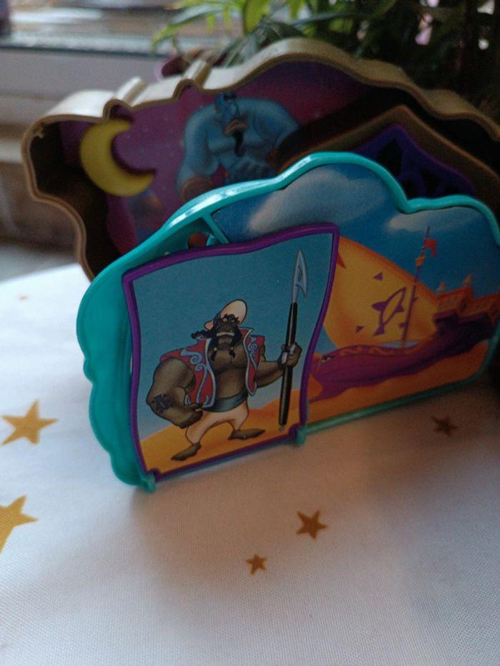 Aladin figurine Disney lampe playset mini génie princesse jasmine once time compact lamp boîte - photo numéro 16