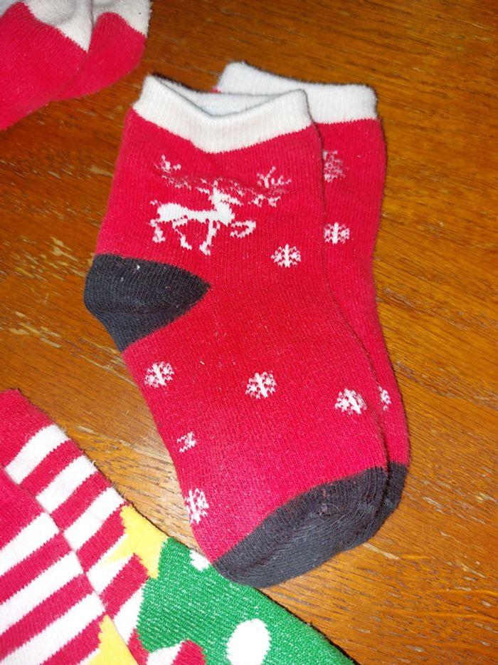 5 paires chaussettes Noël - photo numéro 3