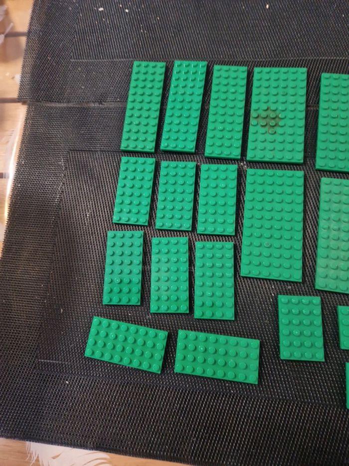 Lot plaques lego vert - photo numéro 4