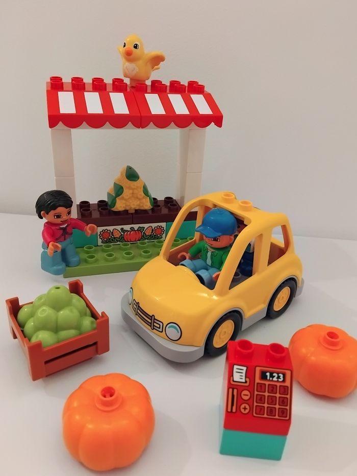 🚗 DUPLO Étal du Marché de la Ferme avec Voiture - photo numéro 2