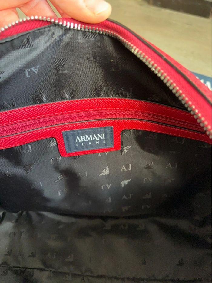 Sac Armani Jeans rouge - photo numéro 6