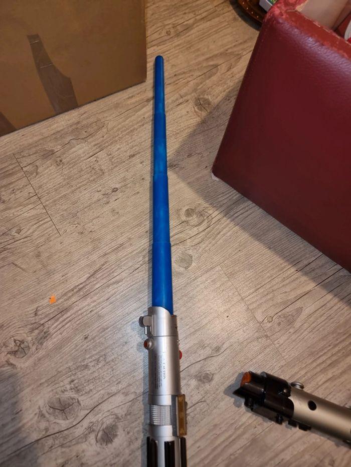 Sabre laser rare de luxe skywalker bleu - photo numéro 1