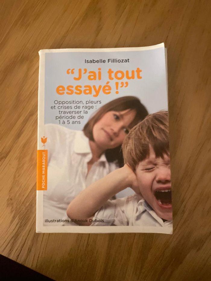 Livre «J’ai tout essayé » Isabelle Filliozat - photo numéro 1