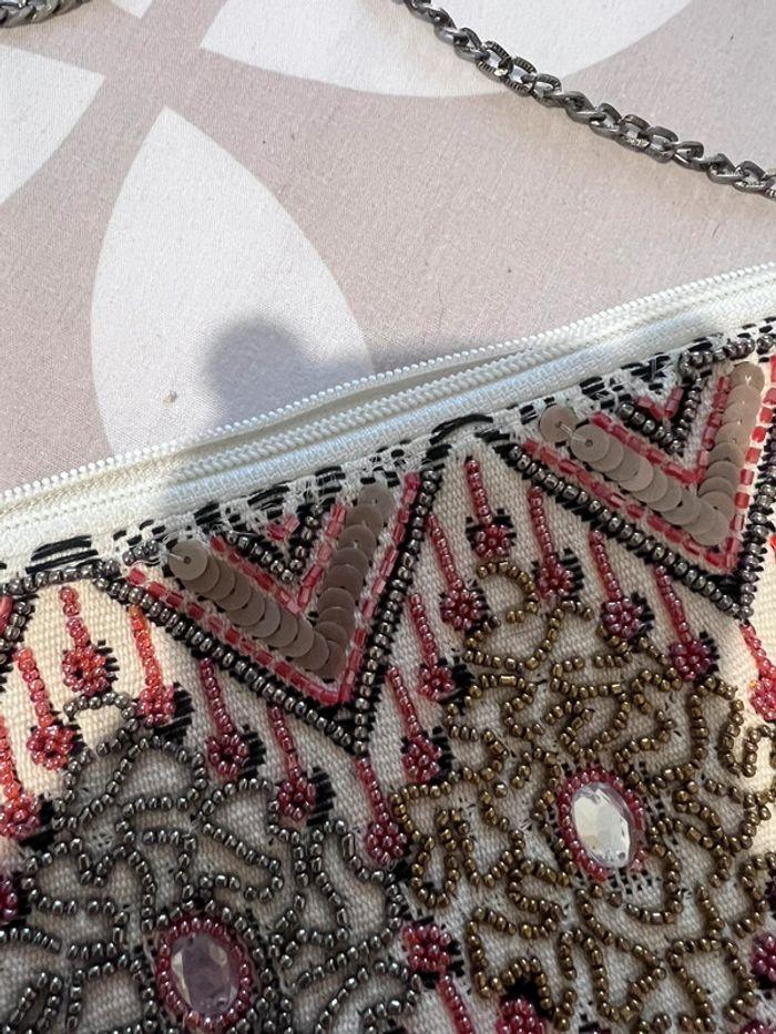 Pochette sac à main à perle - photo numéro 4