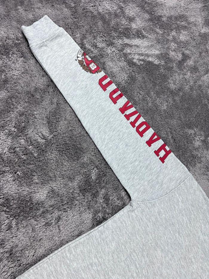 👕 Sweat à capuche Veste University Rare Vintage y2k 90s 2000s Harvard Gris Taille S 👕 - photo numéro 15