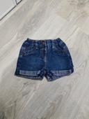 Short jeans fille 12 mois