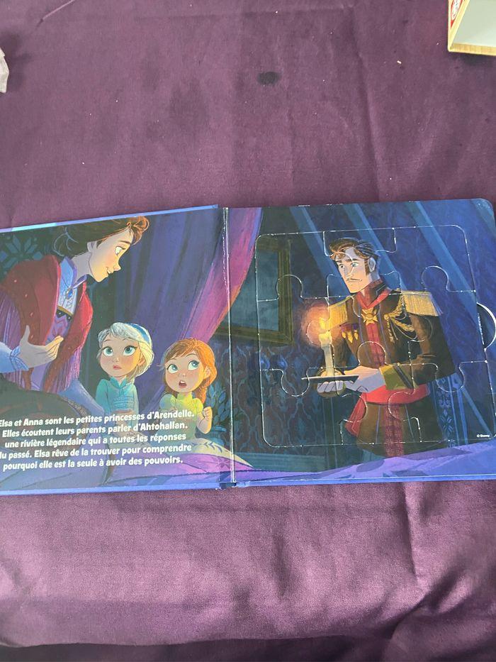 Livre puzzle 5 puzzle reine des neige frozen II Disney - photo numéro 10