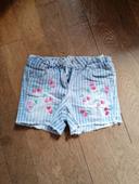 Short fille. Taille 4 ans.