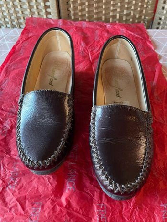 Mocassins en cuir Marifani marron - photo numéro 2