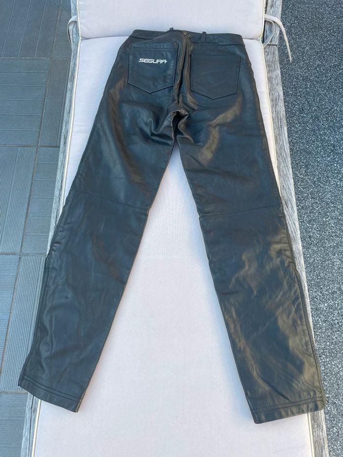 Blouson et pantalon cuir moto SEGURA - photo numéro 3