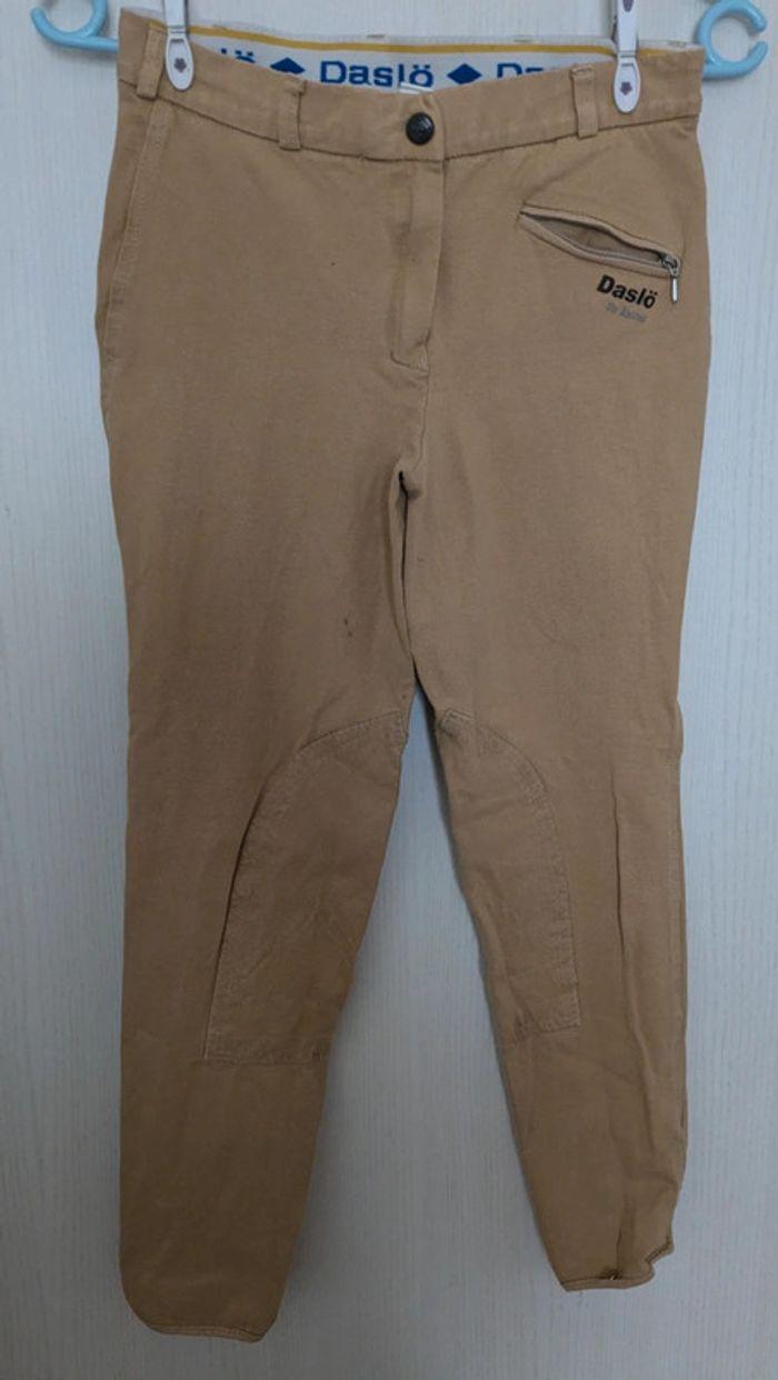 Pantalon d’équitation marron clair - photo numéro 1