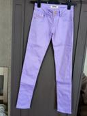 Pantalon skinny mauve