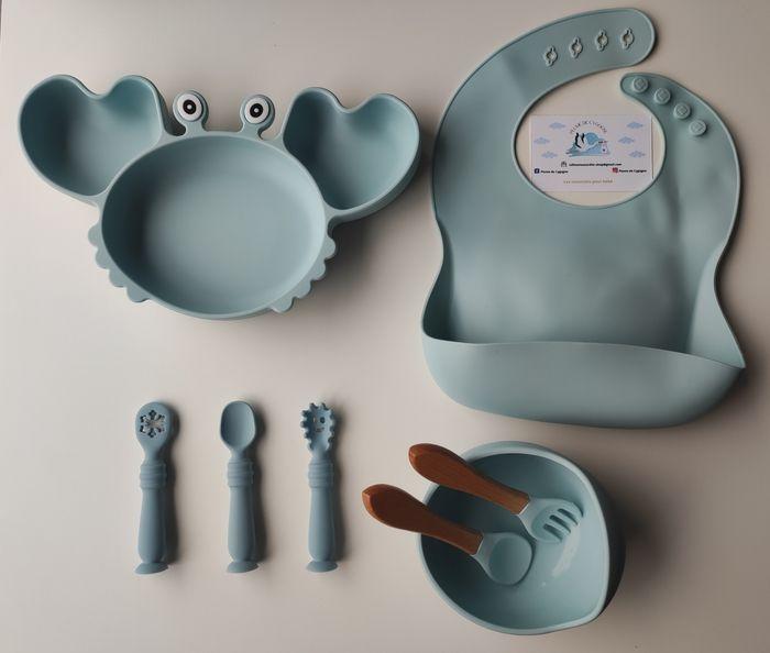 Coffret repas assiette ventouse