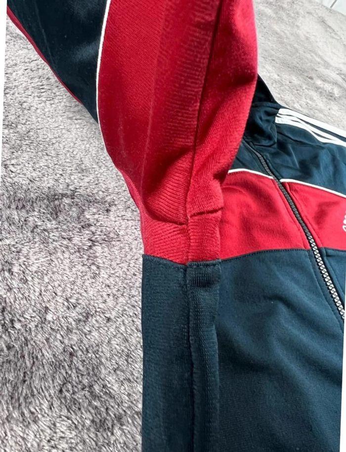 👕 Veste de Sport Adidas Vintage 00’s logo brodé Bleu Marine Taille L 👕 - photo numéro 11