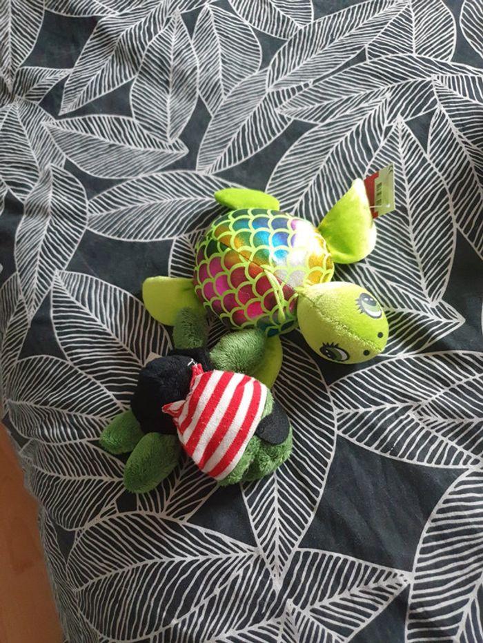 2 Peluches tortues - photo numéro 1