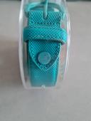 Ceinture femme lacoste bleue océan turquoise neuve taille 80