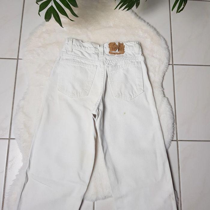 Jean Levi's 581 W27 L32 Made in USA Blanc - photo numéro 6