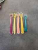 Lot de 5 couverts en silicone