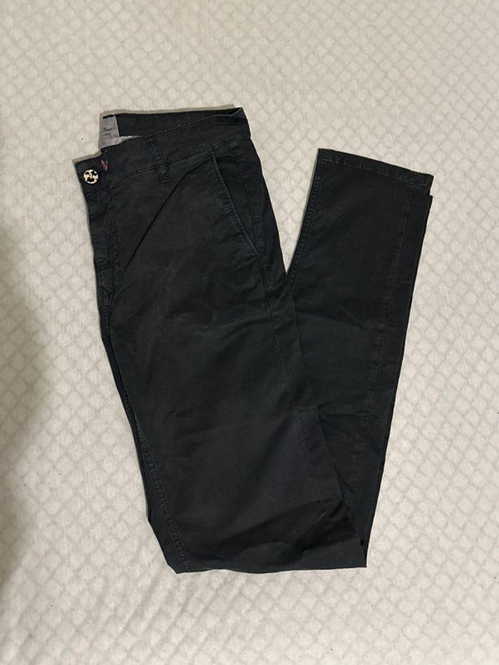 Pantalon anthracite Serge blanco taille 30 - photo numéro 1