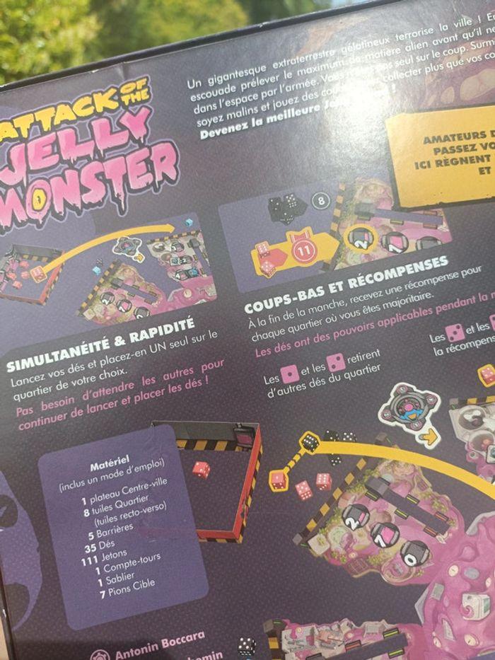 Jeu de société attack of the jelly monster - photo numéro 12