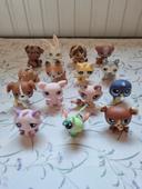 Lot 15 figurines petshop / style petshop