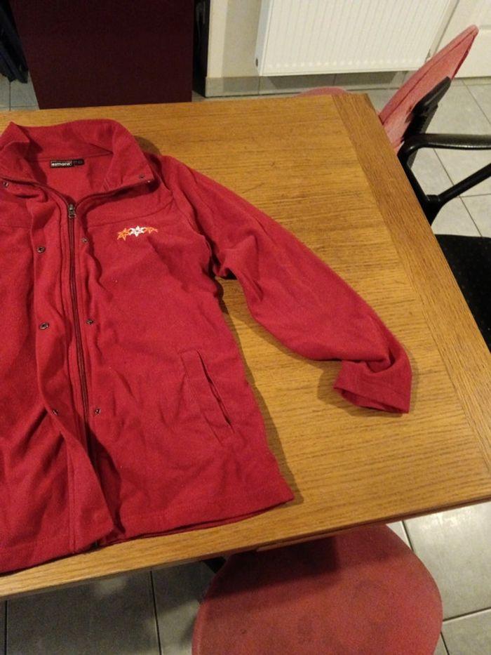 Veste épaisse rouge - photo numéro 2