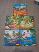 Lot de 5 livres de mcdo " contes d'animaux étonnants"