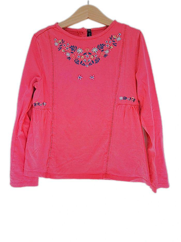 T-shirt manches longues fushia Sergent Major 10 ans - photo numéro 2