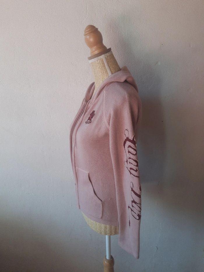 Veste gilet chaud rose lilas DDP fille 16 ans - photo numéro 6