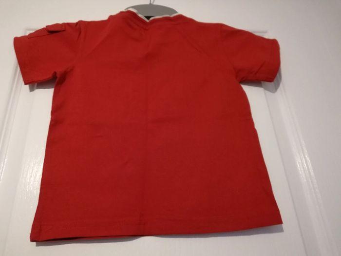 Tee-shirt rouge 4 ans - photo numéro 4